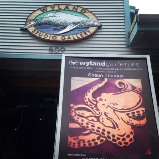 Laguna Beach Art Walk Wyland Studios Gallery Shaun Thomas