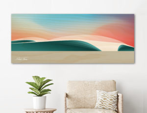 Surf art prints