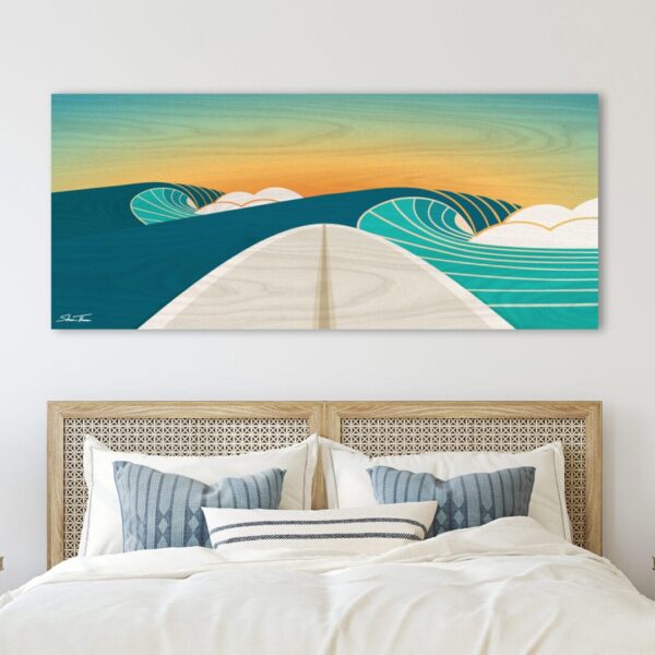 wave artwork, ocean wave art prints, wave painting